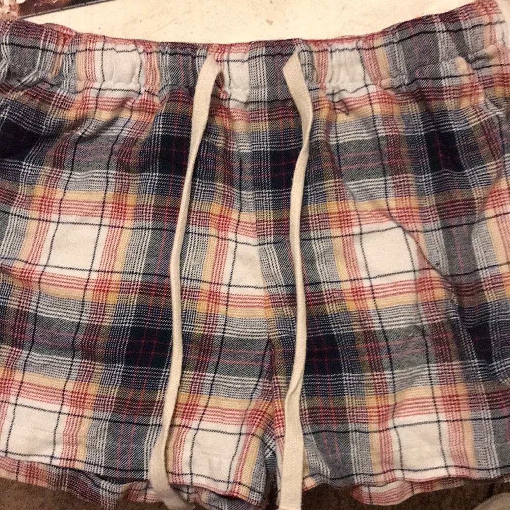 Plaid PJ pants